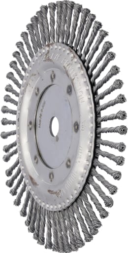 Produktbild: Wildkrautbürste Stahldrahtzöpfe, radial für die Wildkrautentfernung mit einer Motorsense