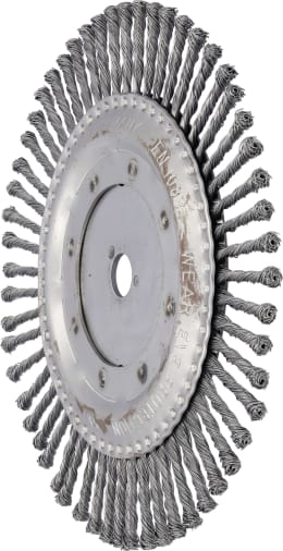 Produktbild: Wildkrautbürste Stahldrahtzöpfe, radial für die Wildkrautentfernung mit einer Motorsense