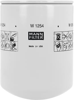 Produktbild: MANN Ölfilter W 1254X