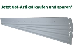 Produktbild: bellissa Beeteinfassung Pro13 Stahl 100 x 13 cm