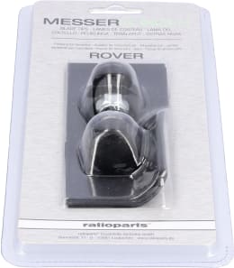 Produktbild: Rasenmähermesser 117 mm, rechtsdrehend, neue Ausführung, für Mäher Rover Heckauswurf