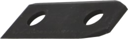 Produktbild: Rasenmähermesser 70 mm, rechteckig, doppelseitig verwendbar, für Mäher Brill Mulchcut Quattro