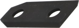 Produktbild: Rasenmähermesser 70 mm, rechteckig, doppelseitig verwendbar, für Mäher Brill Mulchcut Quattro