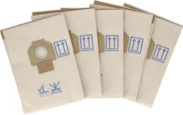 Produktbild: Nilfisk Filtertüte 5 St. Papier, für Sauger Attix 700