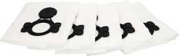 Set: Nilfisk Filtertüte 5 St. Vlies, Verschlussdeckel, für Sauger Attix 30