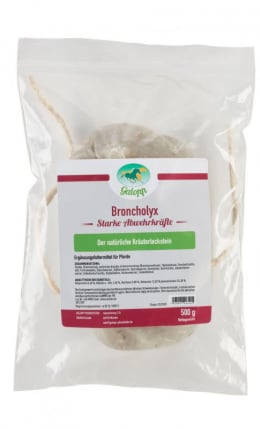 Produktbild: Galopp Broncholyx schmackhafter Kräuterleckstein