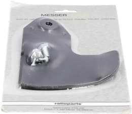 Produktbild: Rasenmähermesser 136 mm, rechtsdrehend, neue Ausführung, für Mäher Wolf Garten, AS-Motor