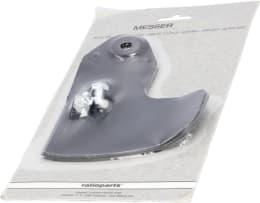 Produktbild: Rasenmähermesser 136 mm, rechtsdrehend, neue Ausführung, für Mäher Wolf Garten, AS-Motor
