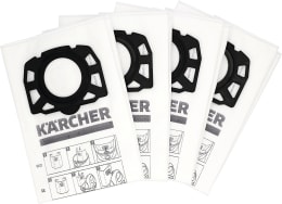 Produktbild: Kärcher® Filtertüte 4 St. Vlies, extrem reißfest, für Sauger KNT, SE, WD