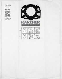 Detailbild: Kärcher® Filtertüte 4 St. Vlies, extrem reißfest, für Sauger KNT, SE, WD