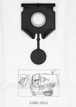 Produktbild: Kärcher® Filtertüte 5 St. Vlies, 3-lagig, 40 – 50 l, reißfest, für Sauger NT 40, 50, Staubklasse M