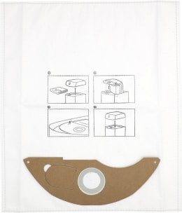 Produktbild: Kärcher® Filtertüte 5 St. Vlies, 3-lagig, 22 l, reißfest, für Sauger NT 22, Staubklasse L