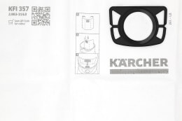 Detailbild: Kärcher® Filtertüte KFI 357 4 St. Vlies, 3-lagig, für Sauger KWD, MV, SE, WD