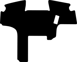Produktbild: Fußmatte Velours schwarz, für John Deere Traktor 7930, Bj. 07 – 11