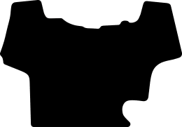 Produktbild: Fußmatte Velours schwarz, für Ford New Holland Traktor Serie TD5, ab Bj. 15