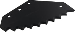 Produktbild: Industriehof® Messer 450 x 255 x 6 mm hartmetallbeschichtet, für Mischwagen van Lengerich
