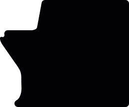 Produktbild: Fußmatte Gummi schwarz, für Kramer Teleskoplader KT407, KT457, KT559, Kabine 416-4 XA, Bj. 24