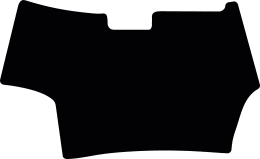 Produktbild: Fußmatte Velours schwarz, für Fendt Traktor Vario 900 Gen7, ohne Drehsitz, mit Kühlbox, ohne Motorbremse
