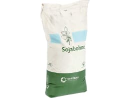 Produktbild: Sojabohnen-Saatgut Acapulca in weißem Sack mit grünem Streifen