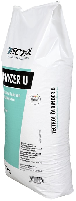 Produktbild: TECTROL ÖLBINDER U Ölbindemittel, Universal, Typ III R, für Werkstätten, Öle, Altöle, Fette, Laugen