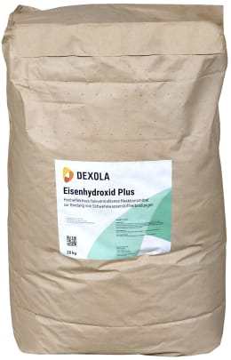 Produktbild: DEXOLA Eisenhydroxid Plus 20 kg Sack