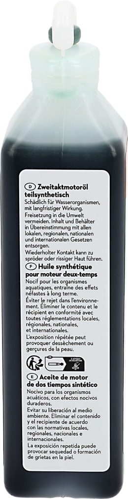 Produktbild: STIHL 2-Takt-Öl HP Super, 1:50, teilsynthetisch mit aschearmen Additiven, Flasche, 0,1 l, 0781 319 8067