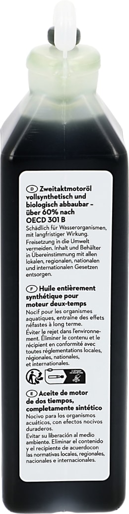 Produktbild: STIHL 2-Takt-Öl HP Ultra, 1:50, vollsynthetisch, 0,1 l Flasche, 0781 319 8612
