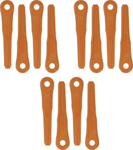 Set: STIHL Ersatzmesser 12 St. für Mähkopf PolyCut 28-2, 48-2
