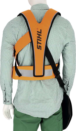Produktbild: STIHL Doppelschultergurt Advance für Motorsensen, mit Standardhaken