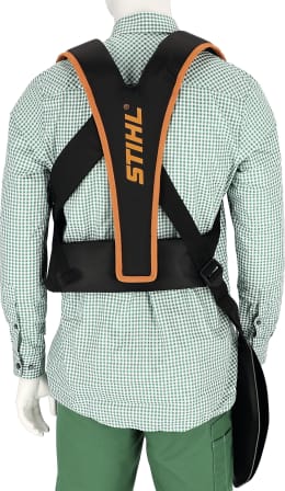 Produktbild: STIHL Doppelschultergurt Advance für Motorsensen, mit Standardhaken