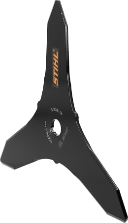 Produktbild: STIHL Dickichtmesser BrushCut, 3-flügelig, schwarz beschichtet mit Mittelbohrung