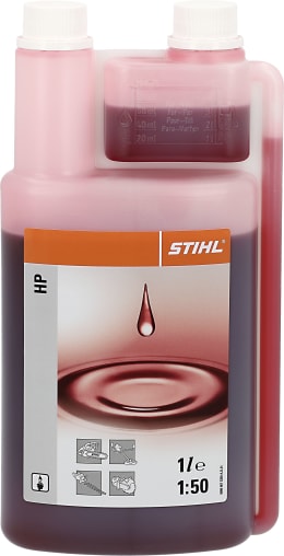 Produktbild: STIHL 2-Takt-Öl HP, 1:50, mineralisch, 1,0 l Dosierflasche, 0781 319 8411