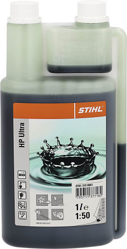 Produktbild: STIHL 2-Takt-Öl HP Ultra, 1:50, vollsynthetisch, 1,0 l Flasche, 0781 319 8061