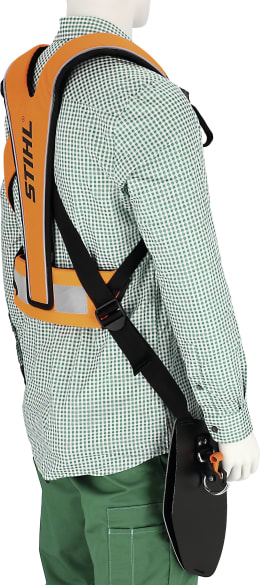 Produktbild: STIHL Doppelschultergurt Advance für Motorsensen, mit Standardhaken