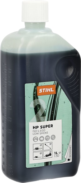 Produktbild: STIHL 2-Takt-Öl HP Super, 1:50, teilsynthetisch mit aschearmen Additiven, Flasche, 1,0 l, 0781 319 8053