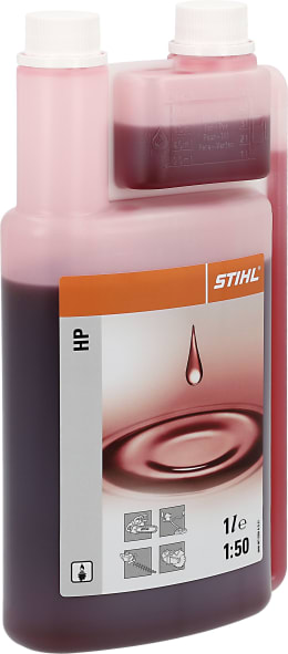 Produktbild: STIHL 2-Takt-Öl HP, 1:50, mineralisch, 1,0 l Dosierflasche, 0781 319 8411