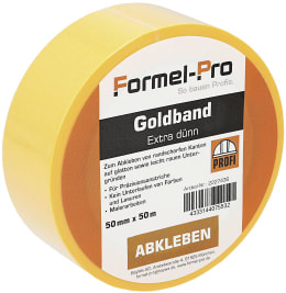 Produktbild: Formel-Pro Goldband extra dünn 50 mm x 50 m