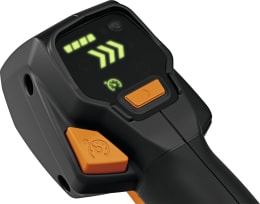 Produktbild: STIHL Akku-Laubbläser mit Display und Bedienelementen, Detailansicht Griff
