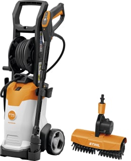 Produktbild: STIHL Hochdruckreiniger RE 100 Plus Control mit 3-in-1-Düse, mit Bürstenwalze, RE02 011 4529