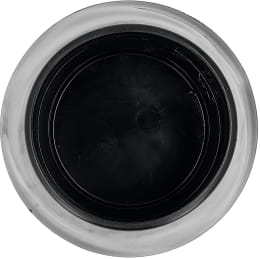 Produktbild: PVC-Abdeckkappe für Umsturzbügel, Ø 50 mm, grau mit schwarzem Innenteil