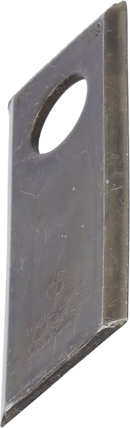 Produktbild: radura® Kreiselmäherklinge 96 x 40 x 3 mm, links/rechts, gerade, für Mähwerk Claas, Deutz-Fahr, Fella