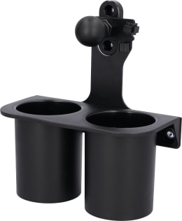 Produktbild: Fendt Getränkehalter Cabmount Pro mit C-Kugel 38,1 mm/1,5, für die Befestigung am Multifix Board Basis