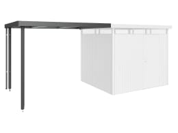 Produktbild: Biohort Seitendach 282 x 235 cm dunkelgrau, metallic für HighLine