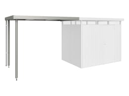 Produktbild: Biohort Seitendach 282 x 195 cm quarz-grau, metallic für HighLine