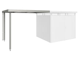 Produktbild: Biohort Seitendach 282 x 235 cm quarz-grau, metallic für HighLine