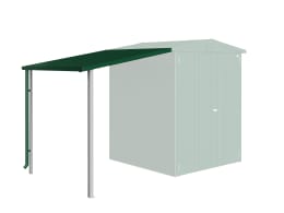 Produktbild: Biohort Seitendach 2.3 m² 150 x 156 cm dunkelgrün für Gerätehaus