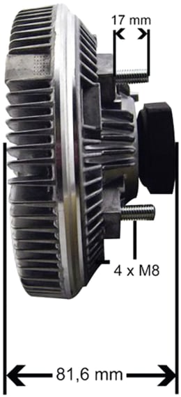 Produktbild: Viskokupplung für Steyr Traktor 9105–9145