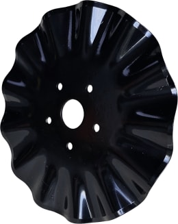 Produktbild: NIAUX 200 Säscheibe 402 x 4,5 mm, LK 120 mm, gewellt, für Sämaschine John Deere
