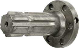 Produktbild: Fendt Zapfwellenstummel 1 3/4 6, Länge 153 mm, für Traktor Fendt Favorit, Vario, Massey Ferguson, Valtra