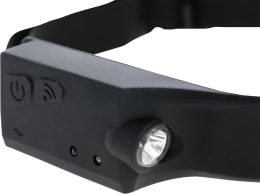 Produktbild: KERBL LED-Stirnlampe HeadFire 280 sensor mit Bewegungssensor 280 lm, 100 lm